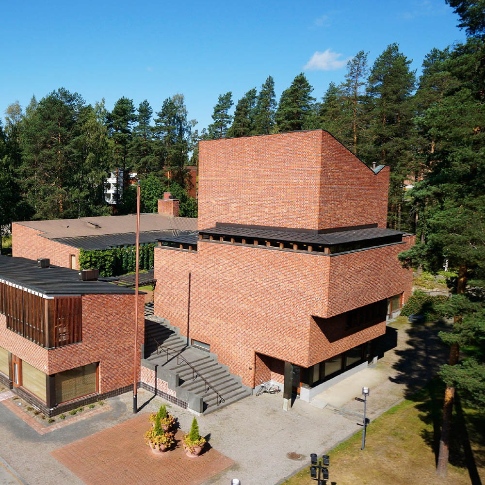 Alvar Aalto location Säynätsalo town hall ©Visit Jyväskylä photo Keijo Penttinen